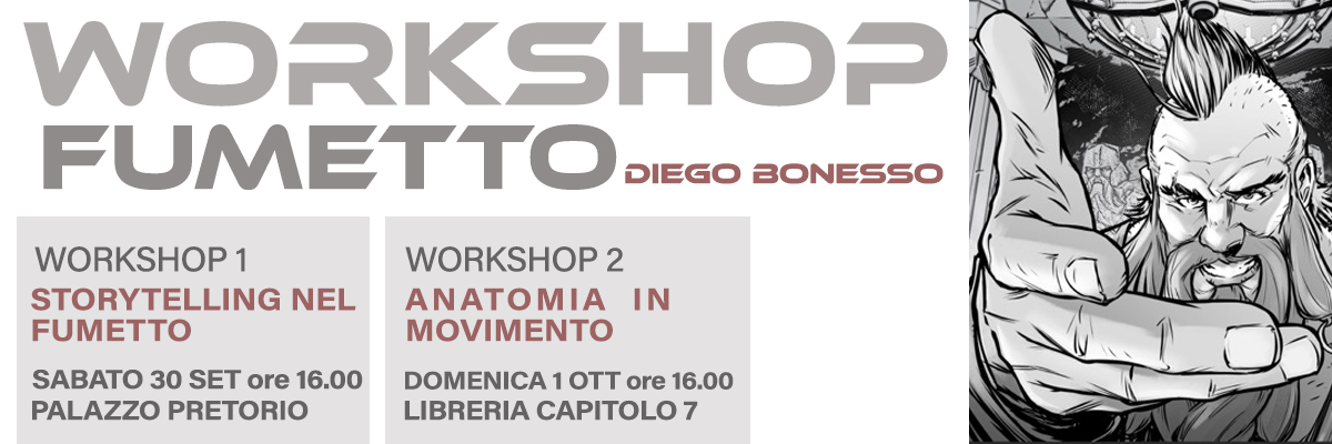 Mugello Comics 2023 - Workshop con Diego Bonesso